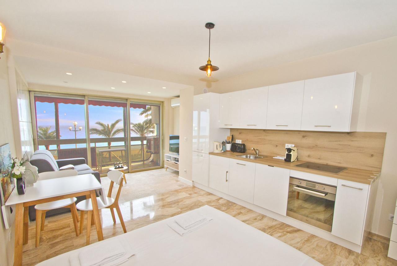 Promenade Holiday - Cosy Sea Front Studio Nice Luaran gambar